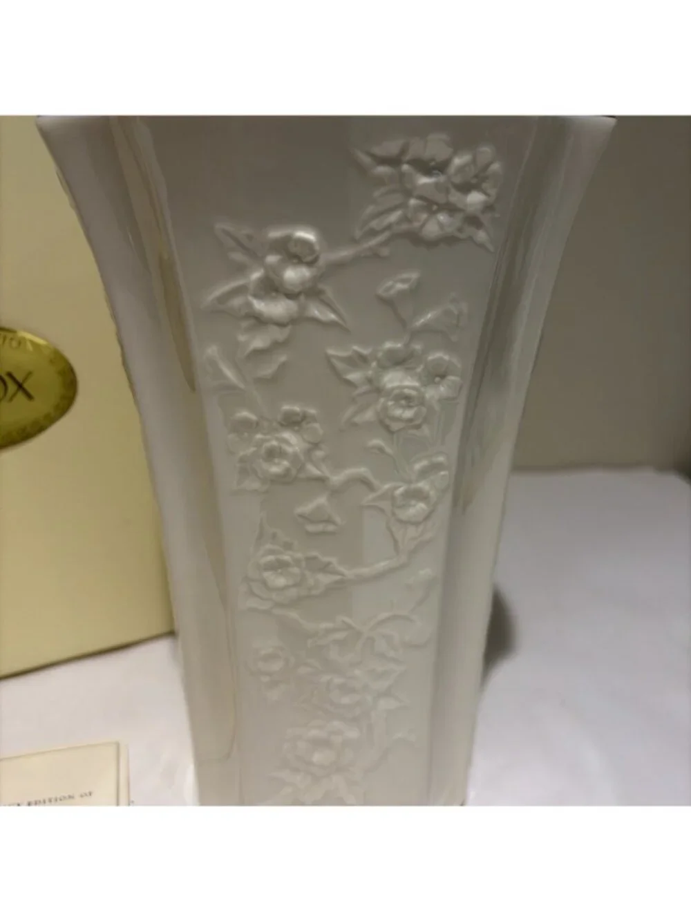 Lenox Legacy Edition Carrington Porcelain Vase 8